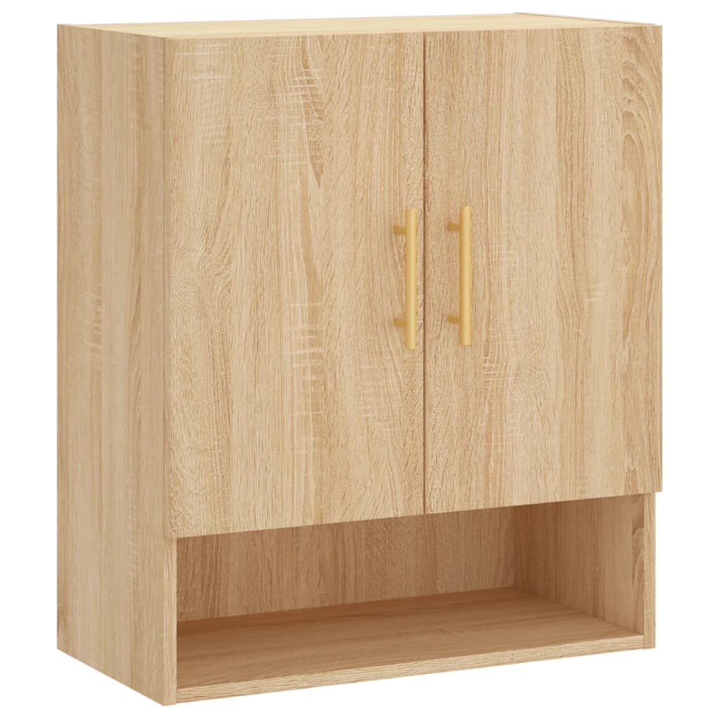 vidaXL Wall Cabinet Sonoma Oak 60x31x70 cm Engineered Wood