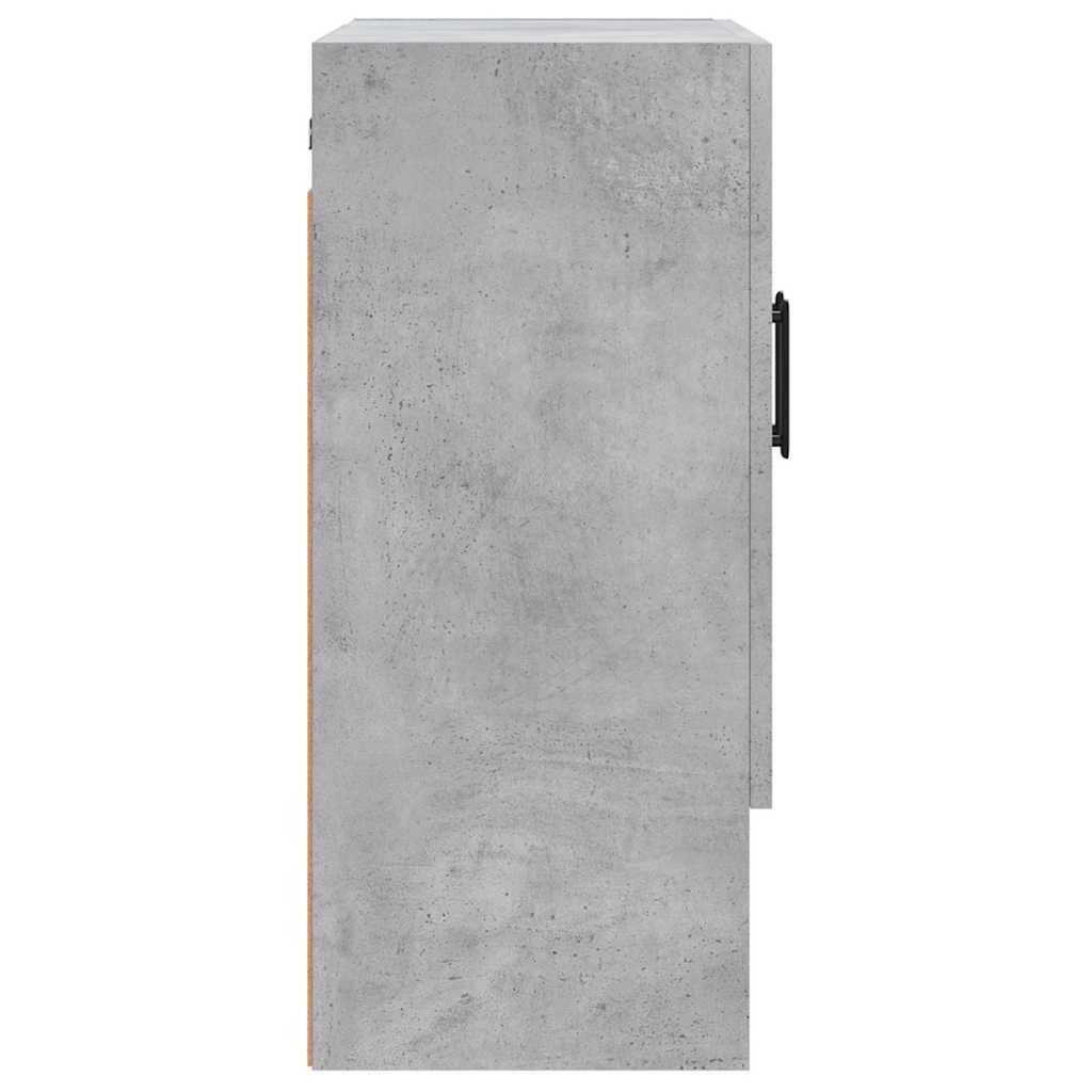 Wall Cabinet Concrete Grey 60x31x70 cm Engineered Wood
