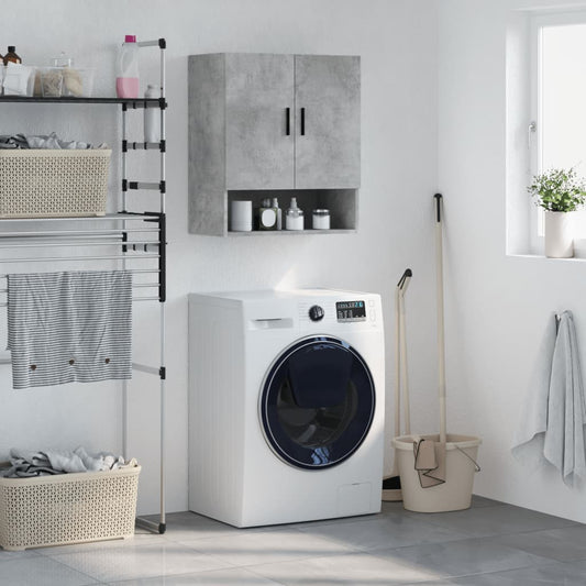 Wall Cabinet | Concrete grey | Engineered wood | Medium | Wall Cabinet