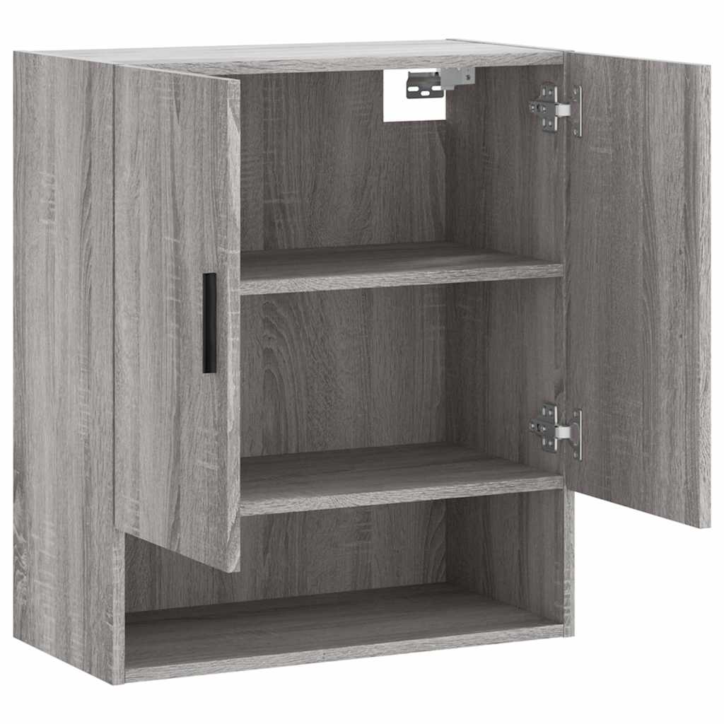 Wall Cabinet Grey Sonoma 60x31x70 cm Engineered Wood