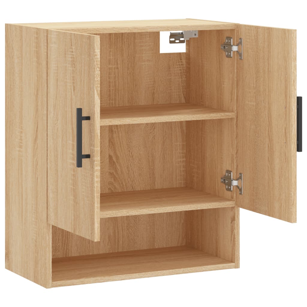 vidaXL Wall Cabinet Sonoma Oak 60x31x70 cm Engineered Wood