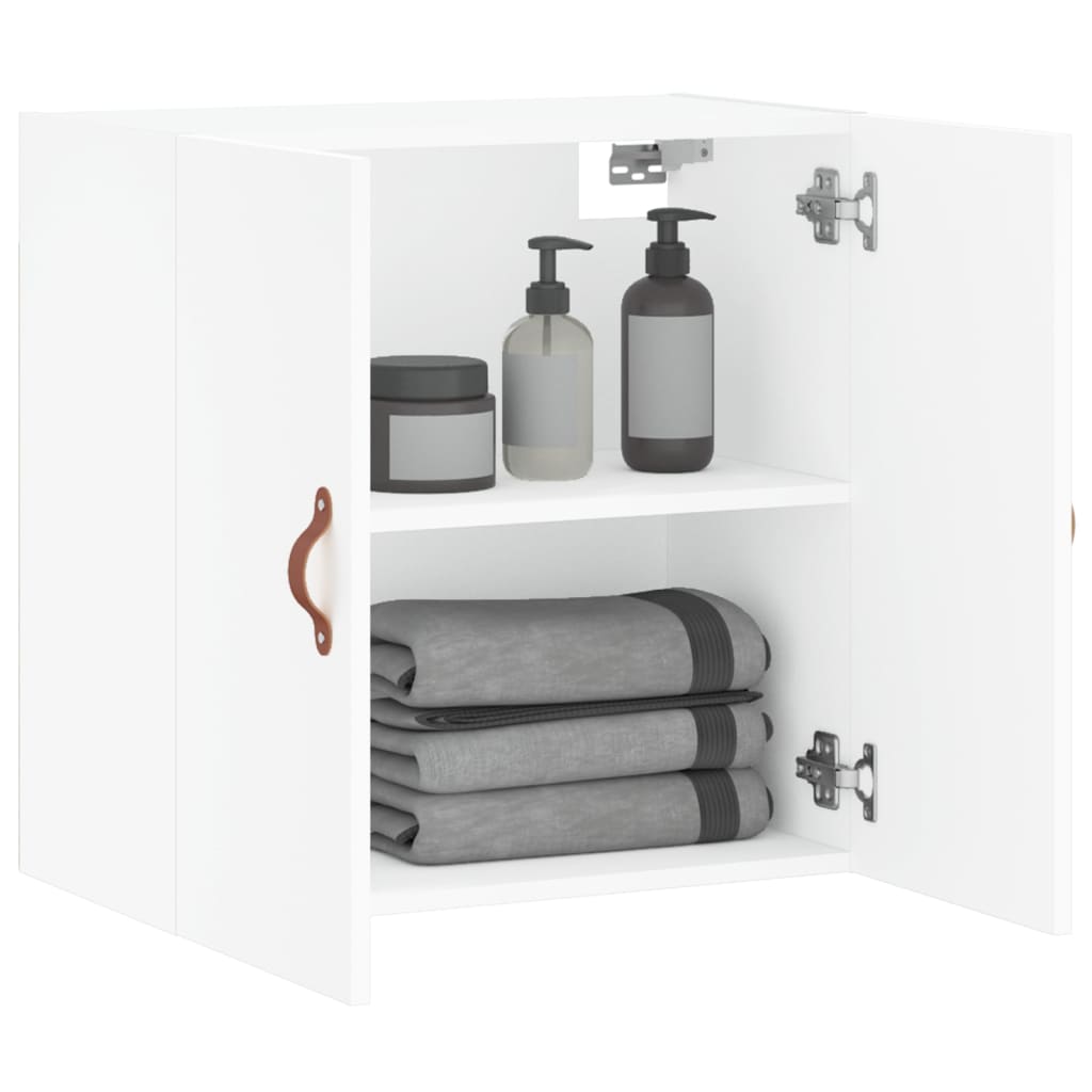 Wall Cabinet White 60x31x60 cm Engineered Wood