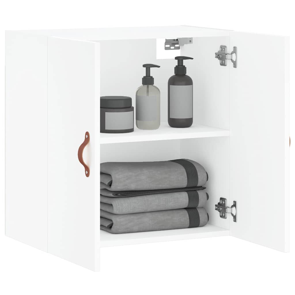 Wall Cabinet White 60x31x60 cm Engineered Wood
