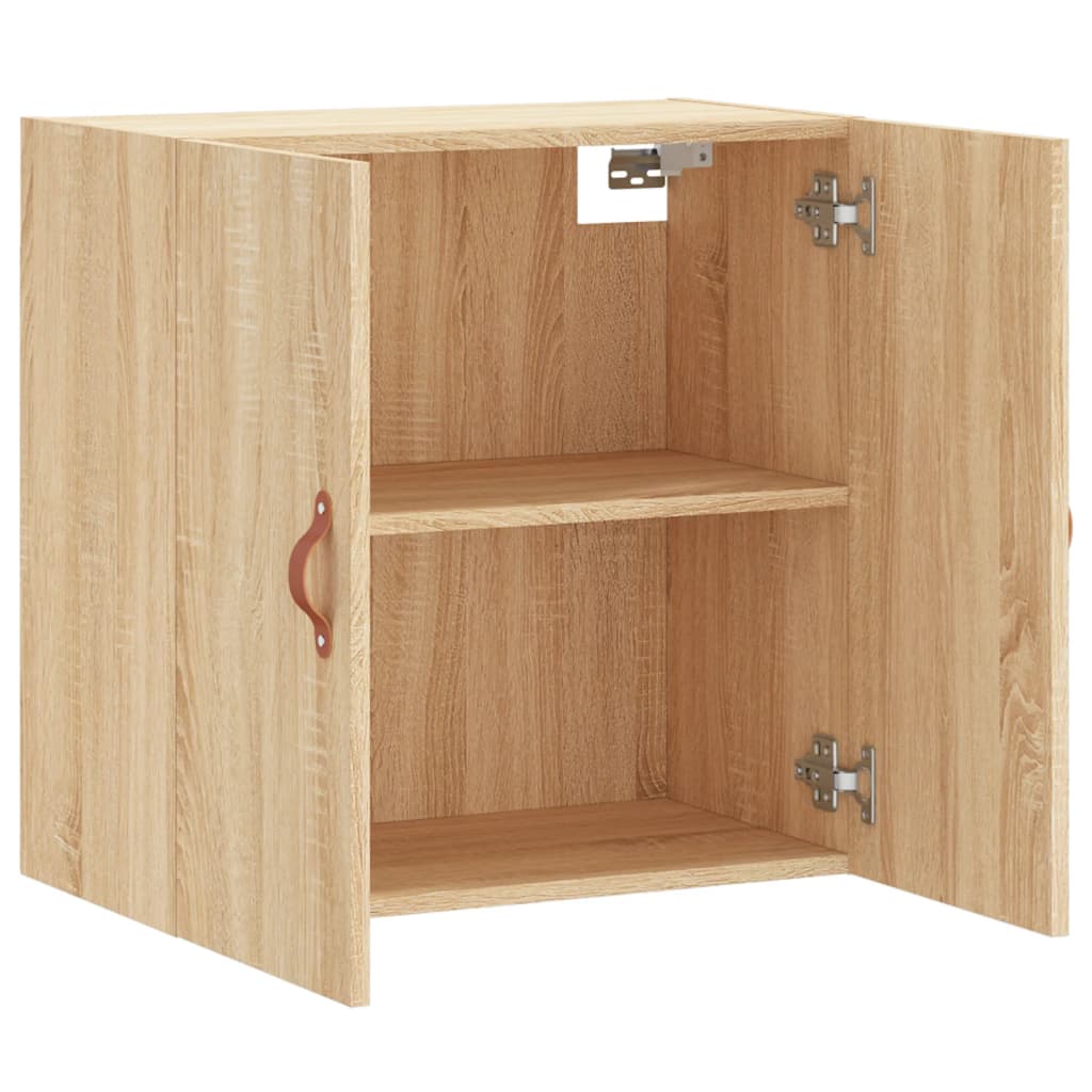 Wall Cabinet Sonoma Oak 60x31x60 cm Engineered Wood