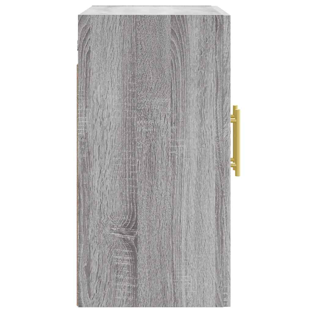 Wall Cabinet Grey Sonoma 60x31x60 cm Engineered Wood