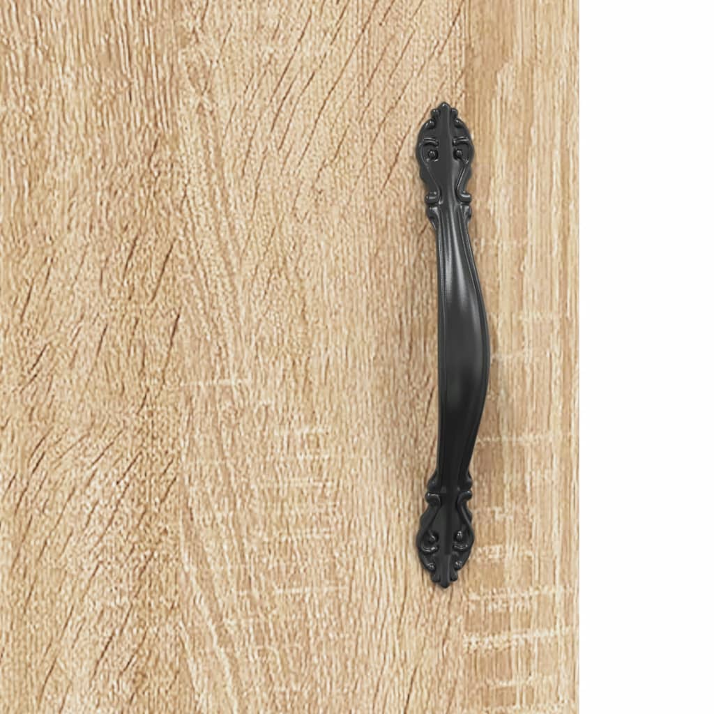 Wall Cabinet Sonoma Oak 60x31x60 cm Engineered Wood