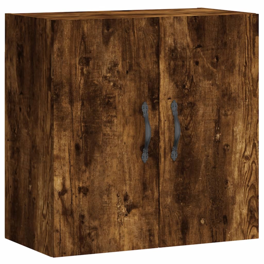 Wall Cabinet Smoked Oak 60x31x60 cm Engineered Wood