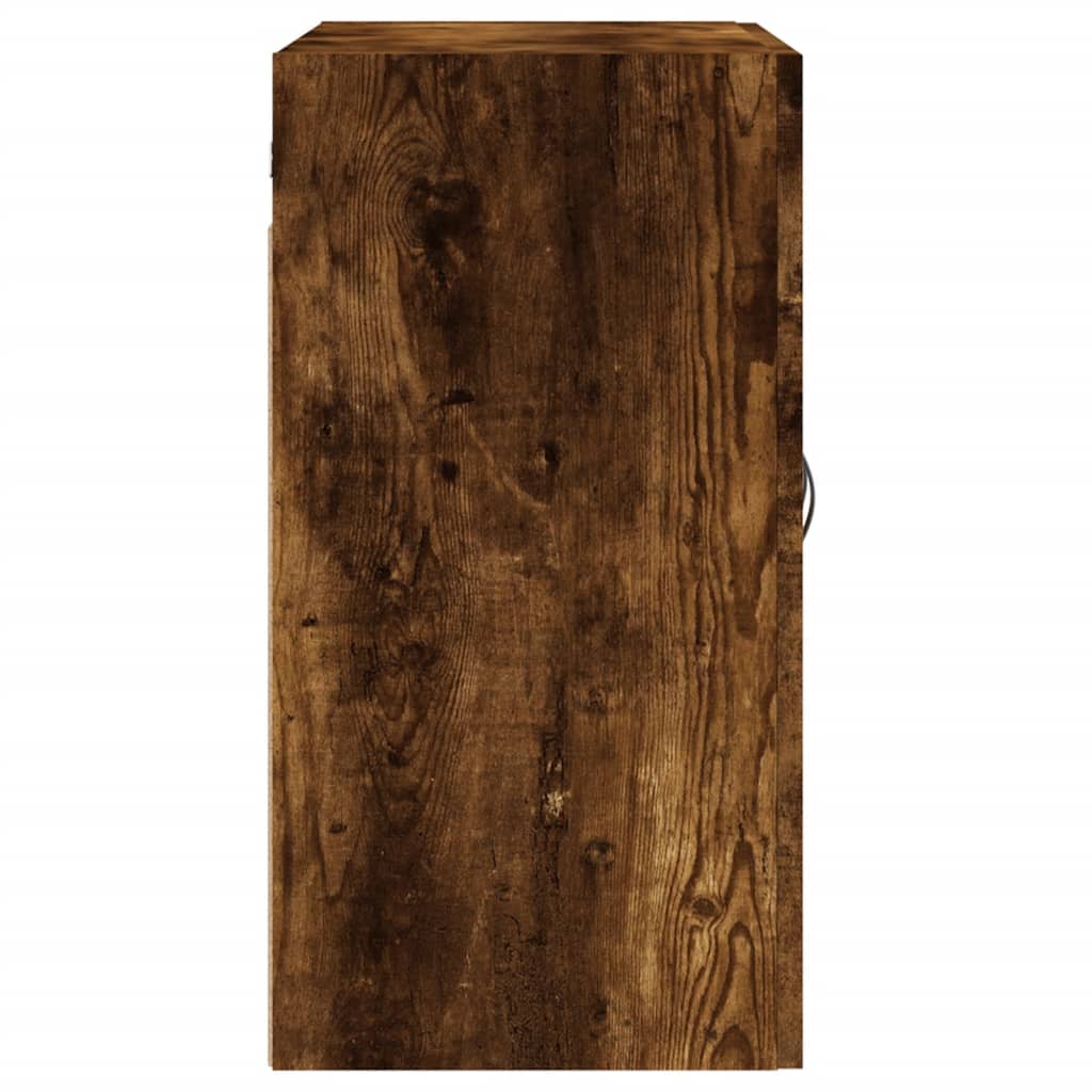 Wall Cabinet Smoked Oak 60x31x60 cm Engineered Wood