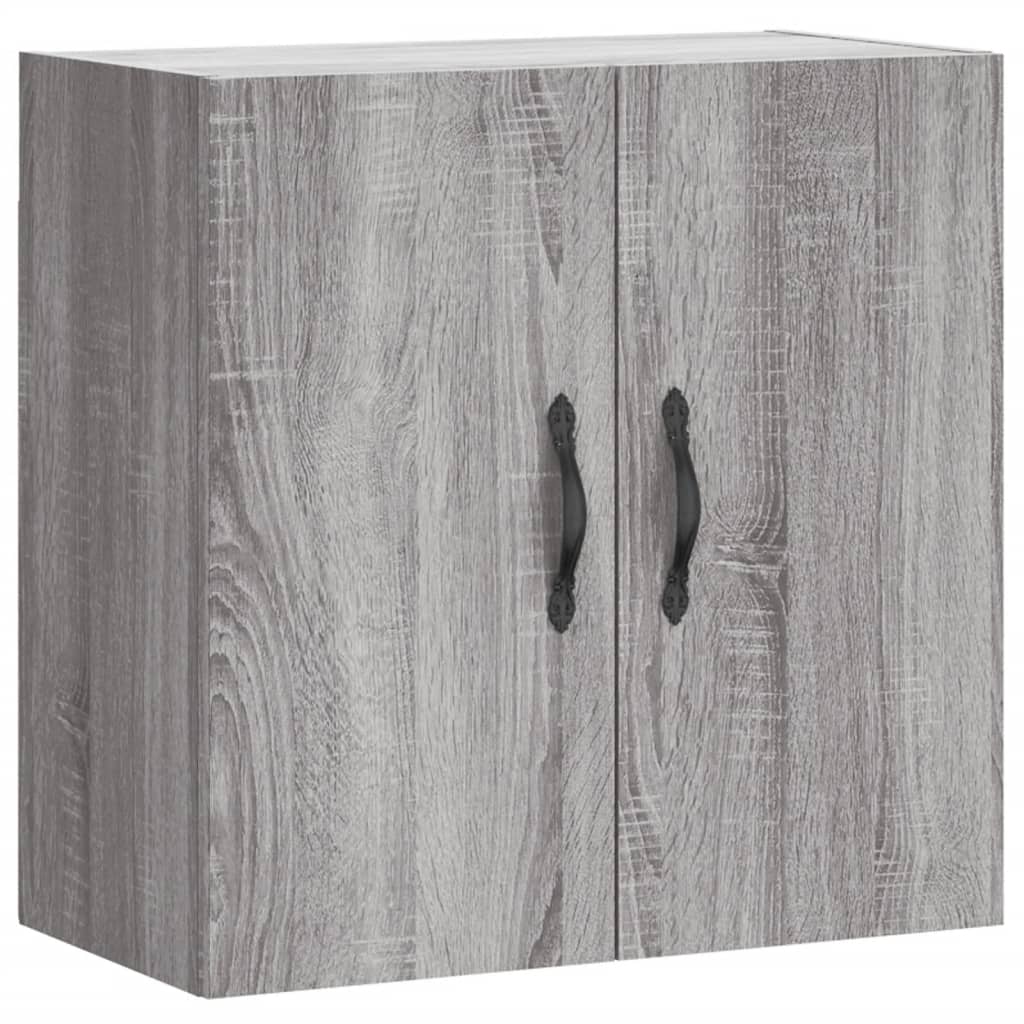 Wall Cabinet Grey Sonoma 60x31x60 cm Engineered Wood