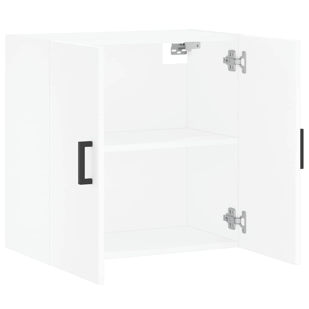 Wall Cabinet White 60x31x60 cm Engineered Wood