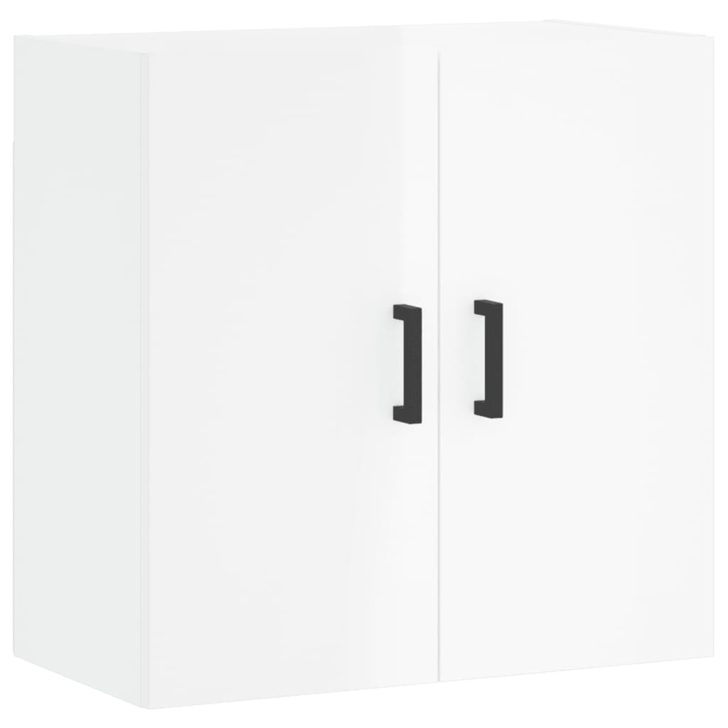 vidaXL Wall Cabinet High Gloss White 60x31x60 cm Engineered Wood