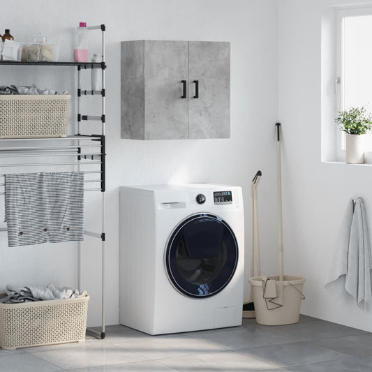 Wall Cabinet | Concrete grey | Engineered wood | Medium | Wall Cabinet