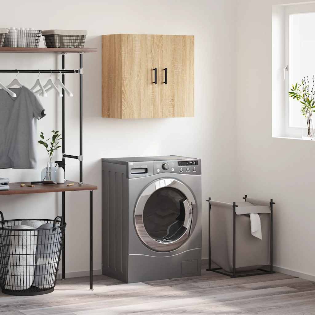 Wall Cabinet Sonoma Oak 60x31x60 cm Engineered Wood