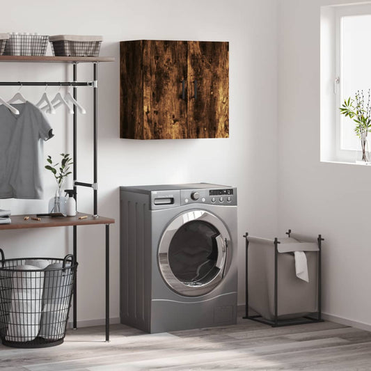 Wall Cabinet | Smoked oak | Engineered wood | Medium | Wall Cabinet