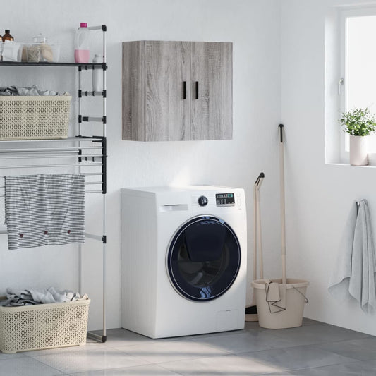 Wall Cabinet | Grey Sonoma | Engineered wood | Medium | Wall Cabinet