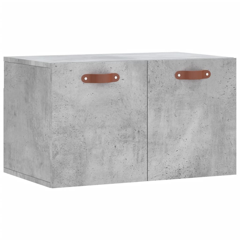 Wall Cabinet Concrete Grey 60x36,5x35 cm Engineered Wood