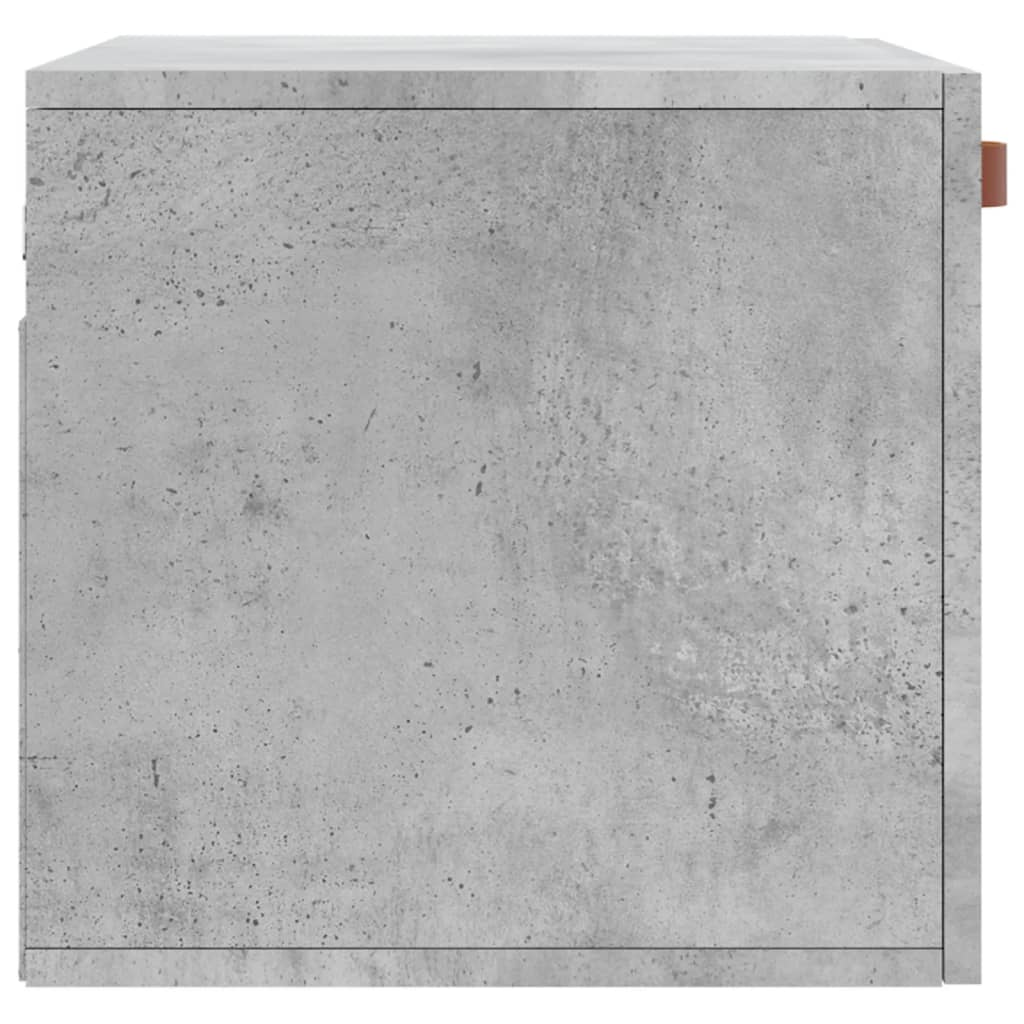Wall Cabinet Concrete Grey 60x36,5x35 cm Engineered Wood