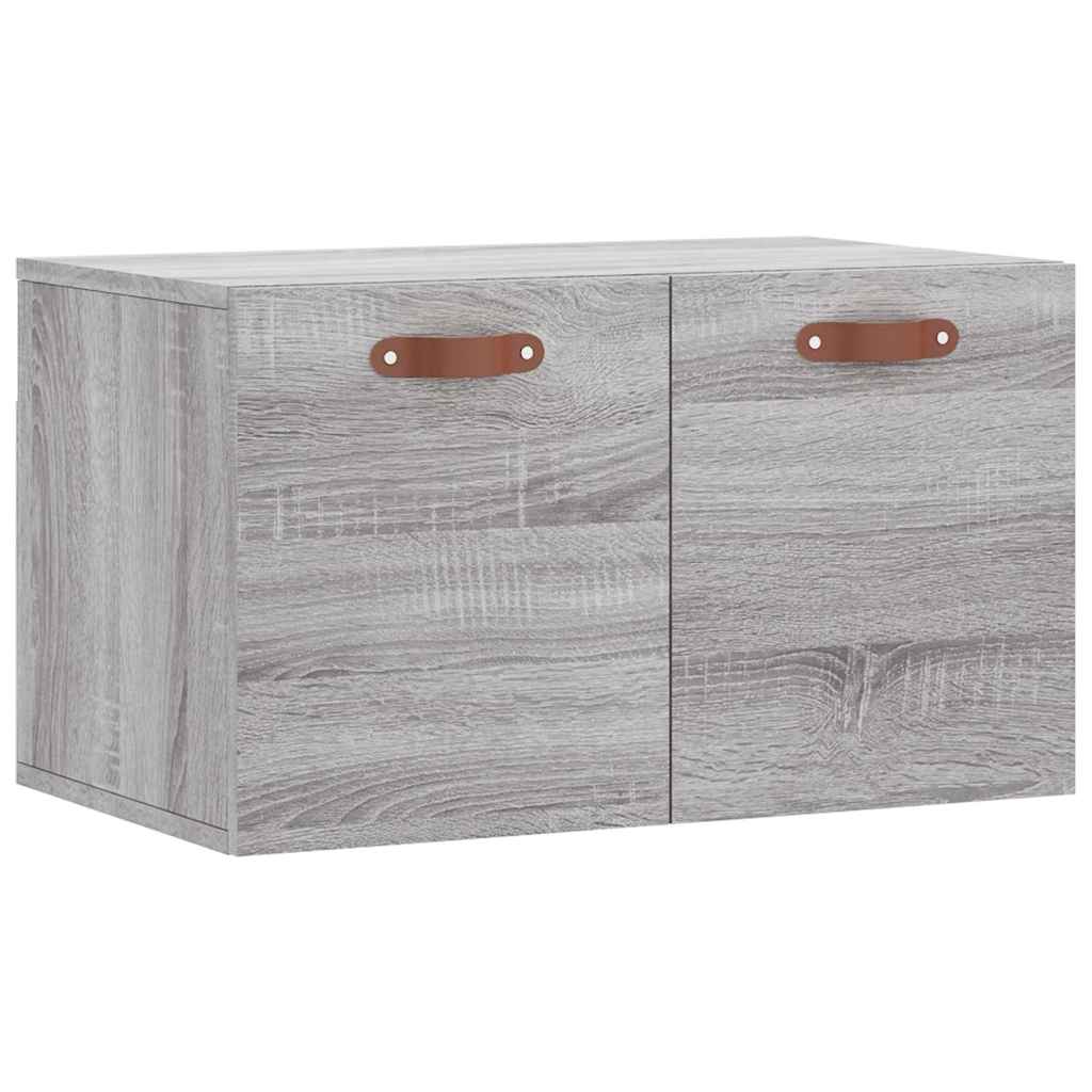 Wall Cabinet Grey Sonoma 60x36,5x35 cm Engineered Wood