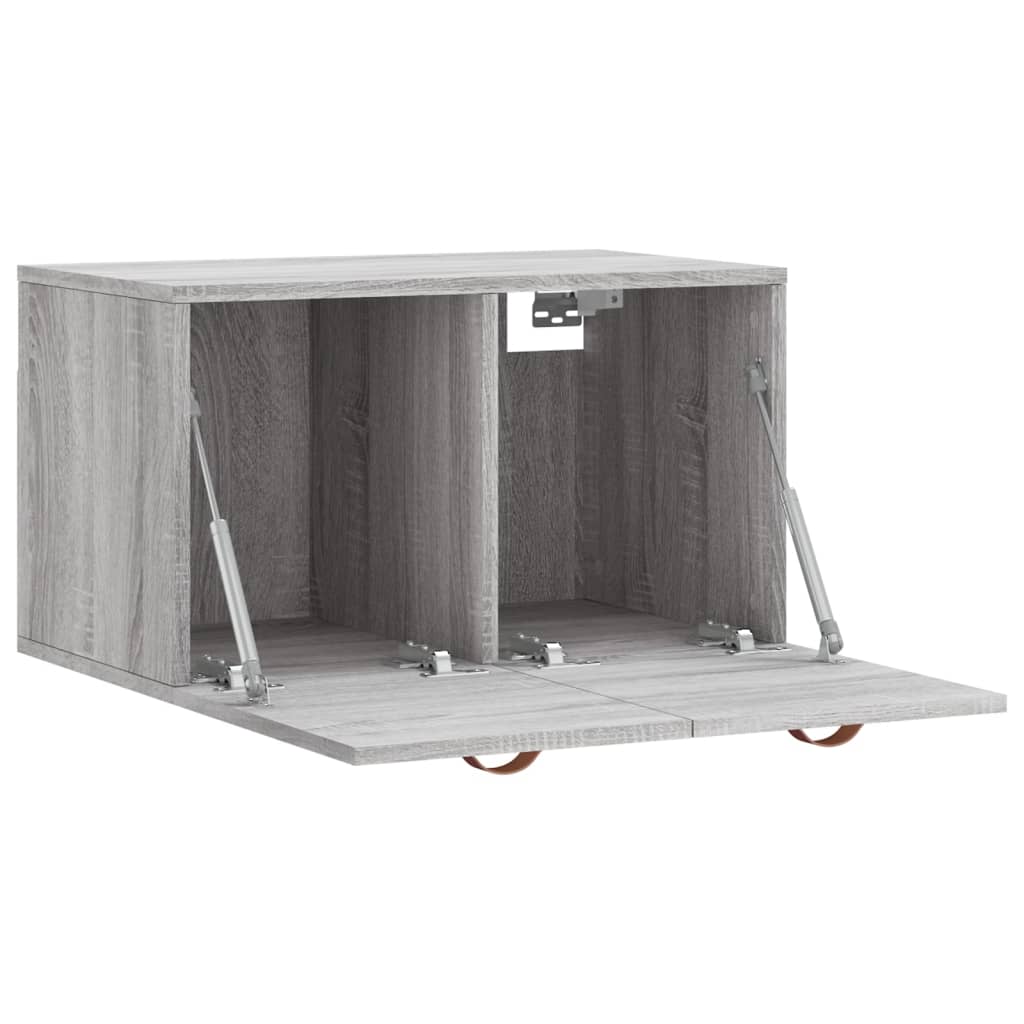 Wall Cabinet Grey Sonoma 60x36,5x35 cm Engineered Wood