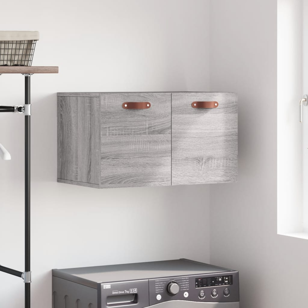 Wall Cabinet Grey Sonoma 60x36,5x35 cm Engineered Wood
