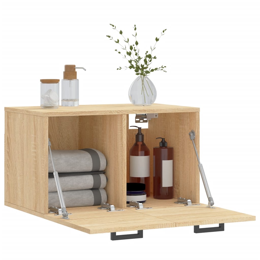 Wall Cabinet Sonoma Oak 60x36.5x35 cm Engineered Wood