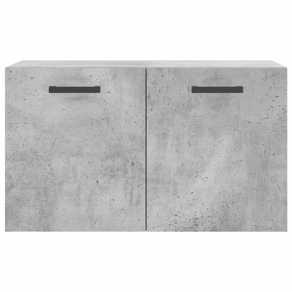 Wall Cabinet Concrete Grey 60x36,5x35 cm Engineered Wood