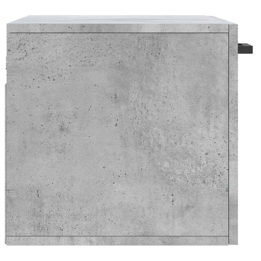 vidaXL Wall Cabinet Concrete Grey 60x36.5x35 cm Engineered Wood