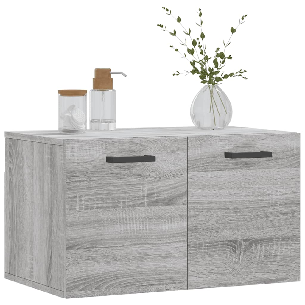 Wall Cabinet Grey Sonoma 60x36,5x35 cm Engineered Wood