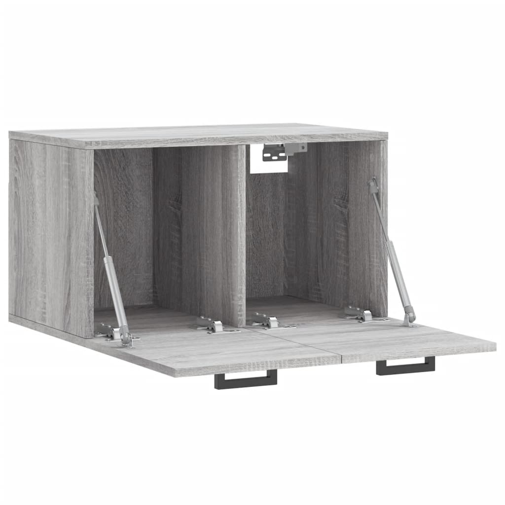 Wall Cabinet Grey Sonoma 60x36,5x35 cm Engineered Wood