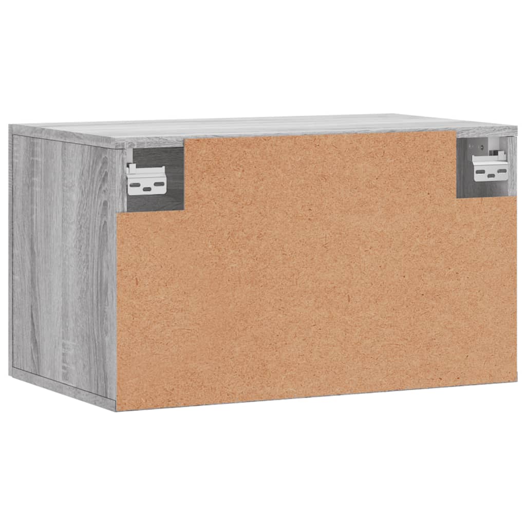 Wall Cabinet Grey Sonoma 60x36,5x35 cm Engineered Wood