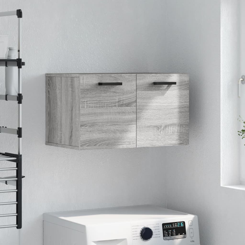 Wall Cabinet Grey Sonoma 60x36,5x35 cm Engineered Wood