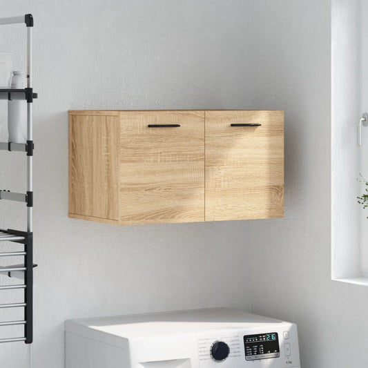 vidaXL Wall Cabinet Sonoma Oak 60x36.5x35 cm Engineered Wood