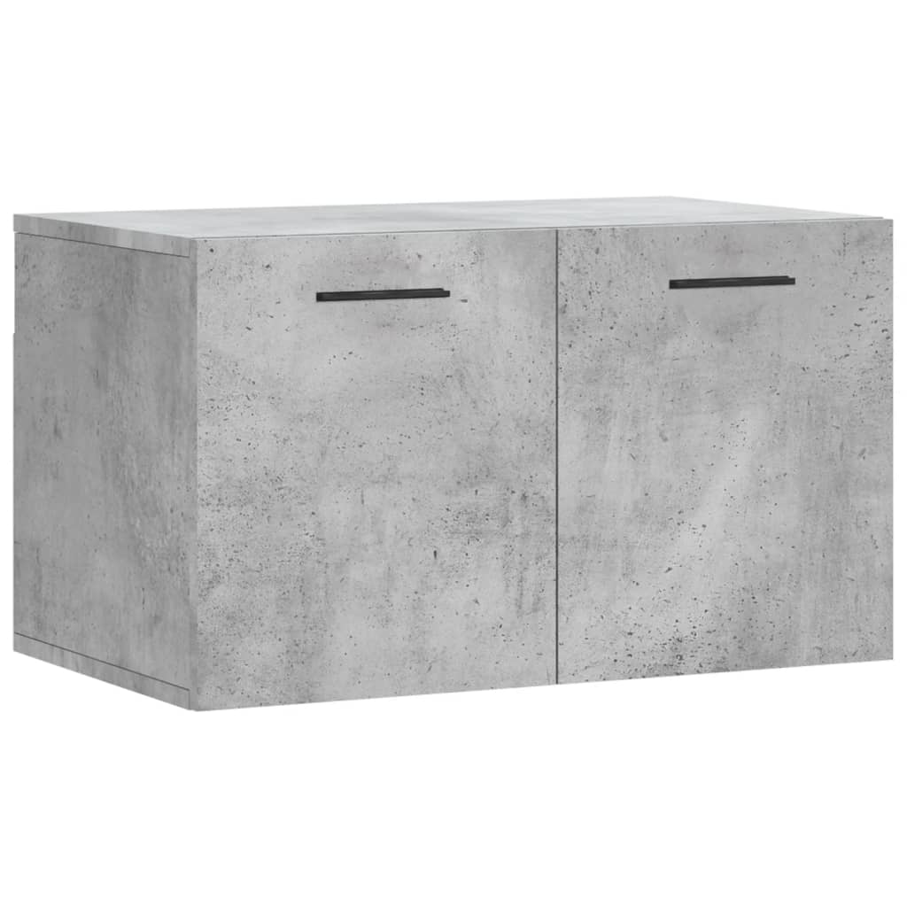 Wall Cabinet Concrete Grey 60x36,5x35 cm Engineered Wood