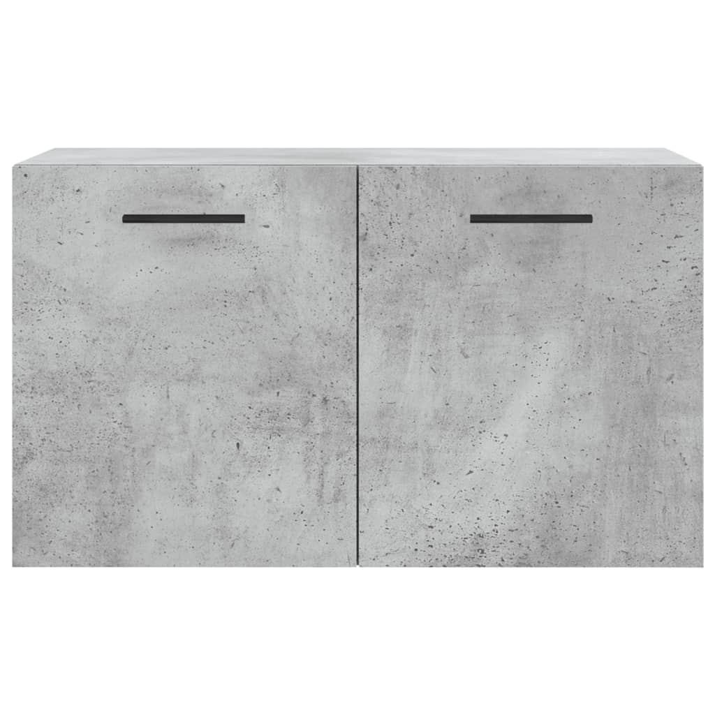Wall Cabinet Concrete Grey 60x36,5x35 cm Engineered Wood