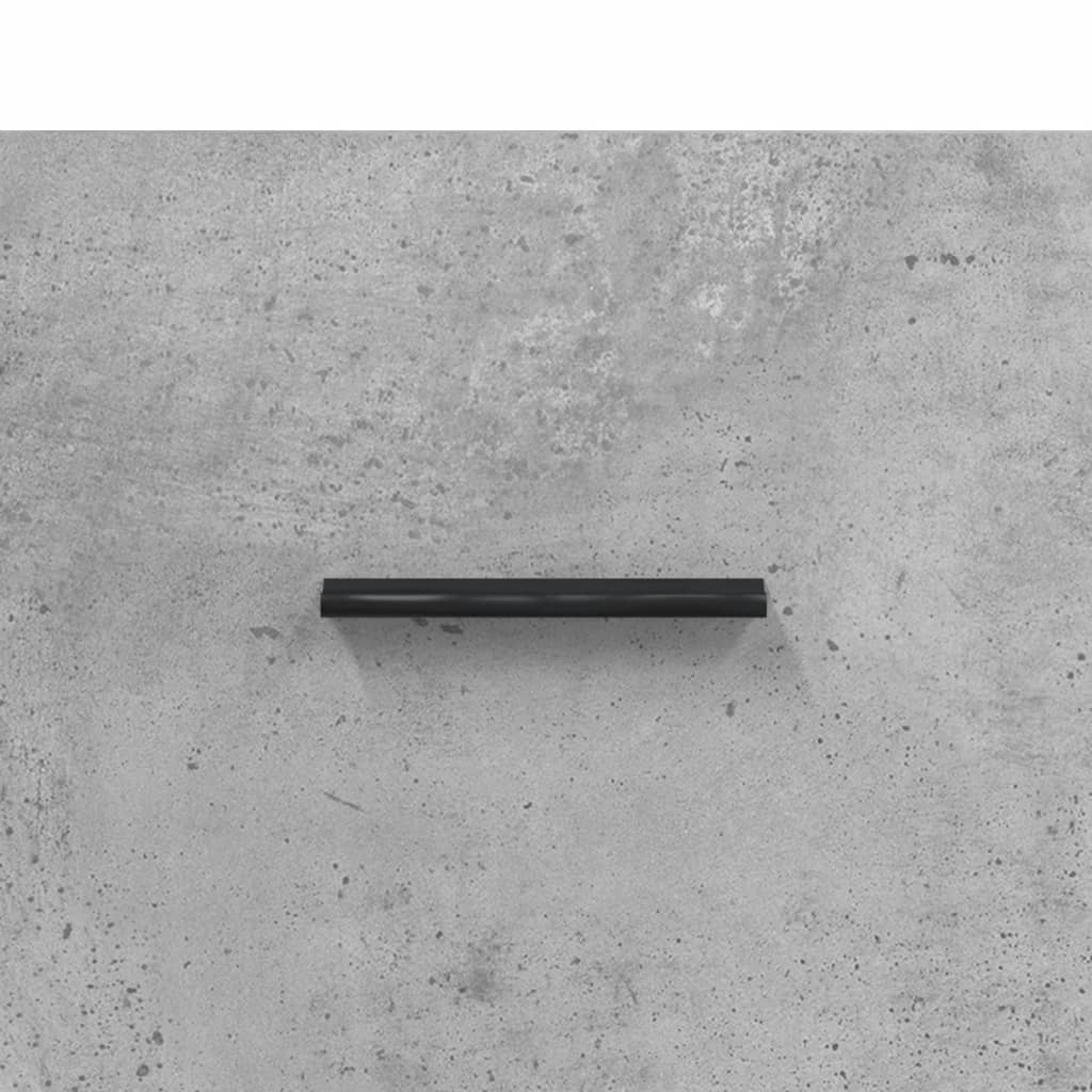 Wall Cabinet Concrete Grey 60x36,5x35 cm Engineered Wood