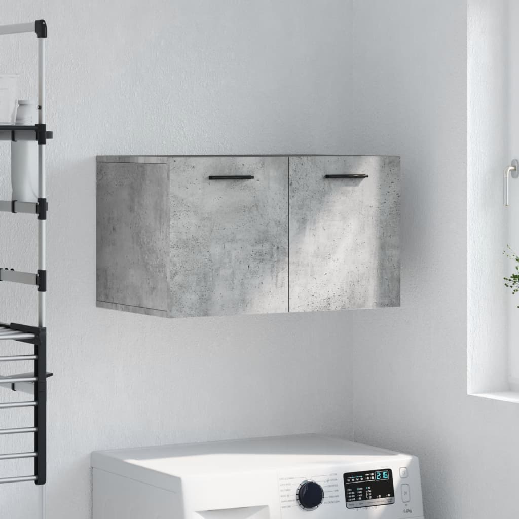 Wall Cabinet Concrete Grey 60x36,5x35 cm Engineered Wood