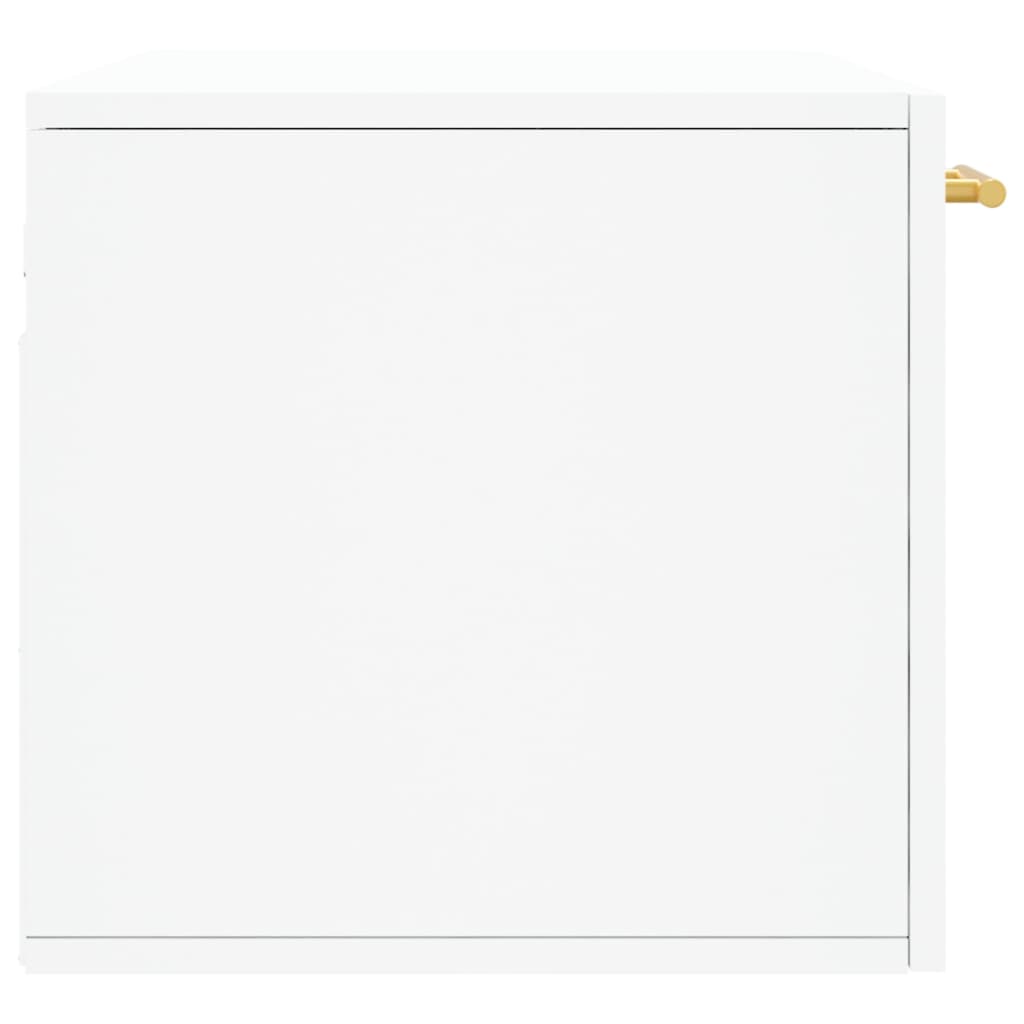 Wall Cabinet White 80x36.5x35 cm Engineered Wood