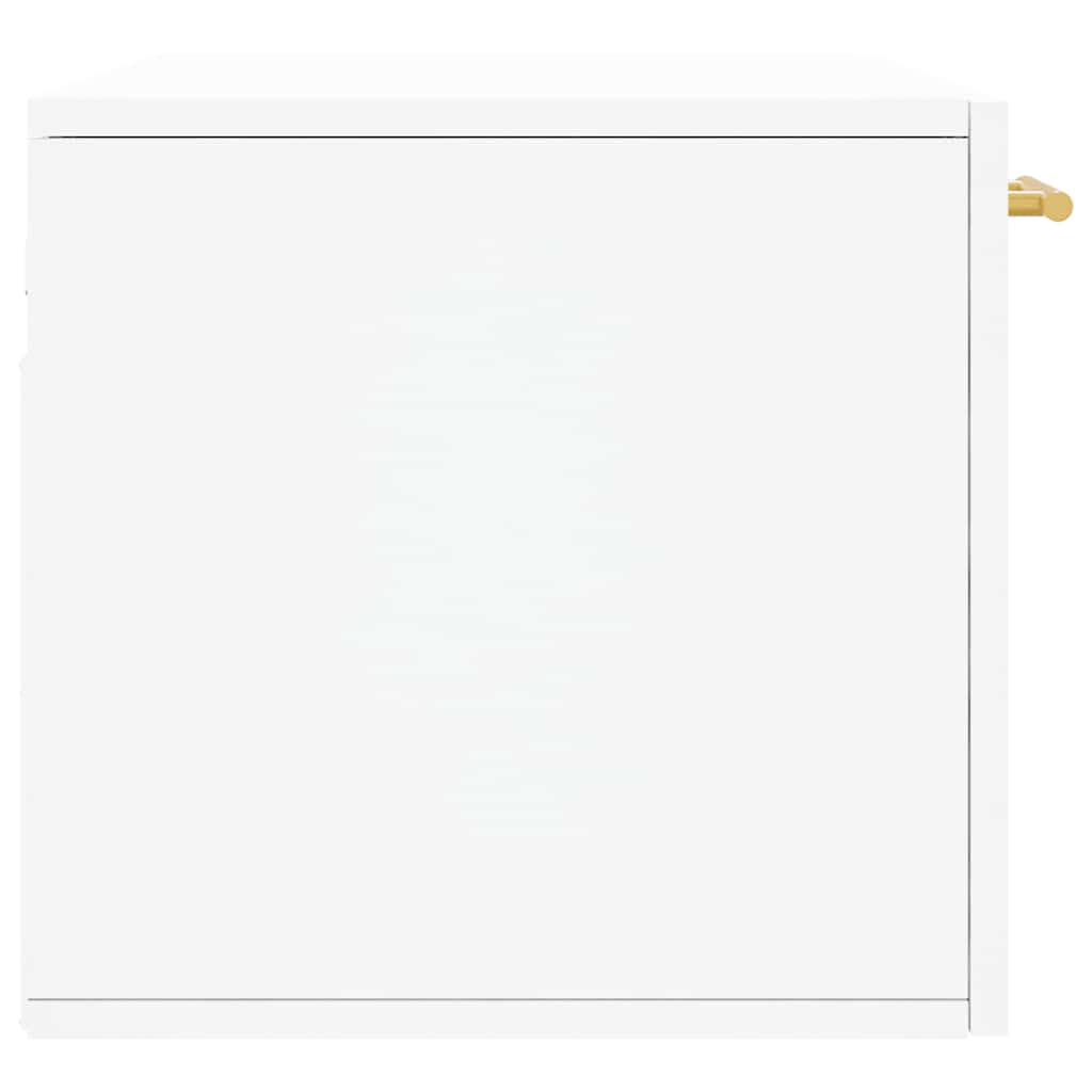 Wall Cabinet White 80x36,5x35 cm Engineered Wood