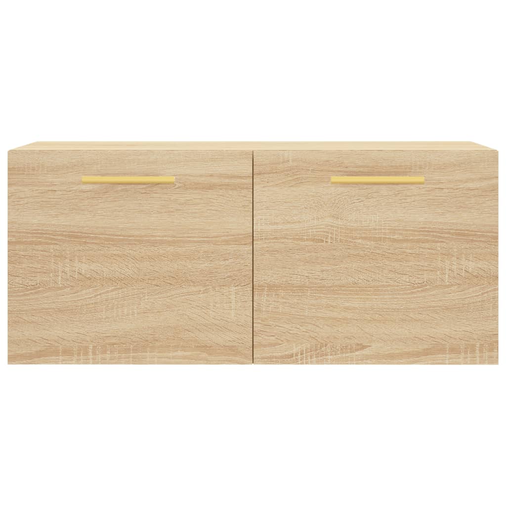 Wall Cabinet Sonoma Oak 80x36.5x35 cm Engineered Wood