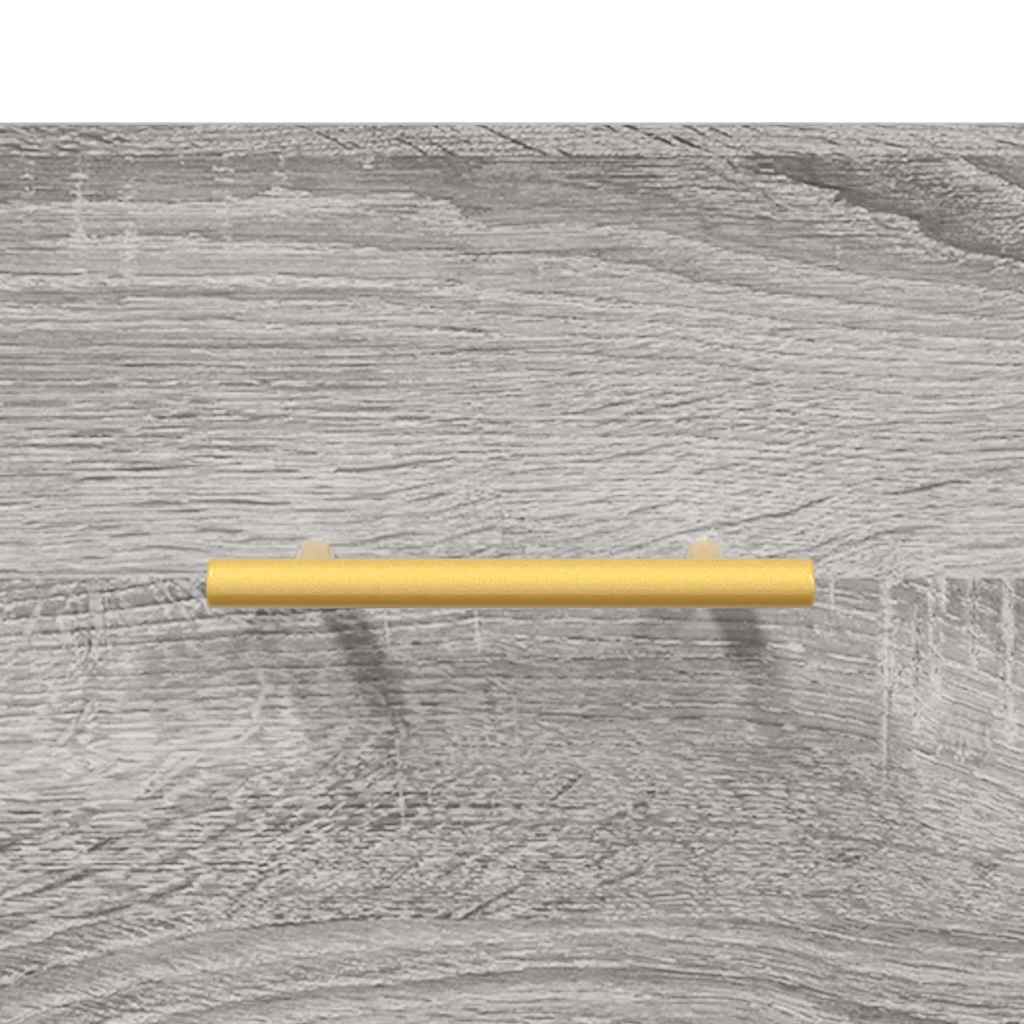Wall Cabinet Grey Sonoma 80x36,5x35 cm Engineered Wood