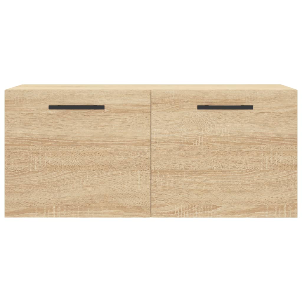 Wall Cabinet Sonoma Oak 80x36,5x35 cm Engineered Wood