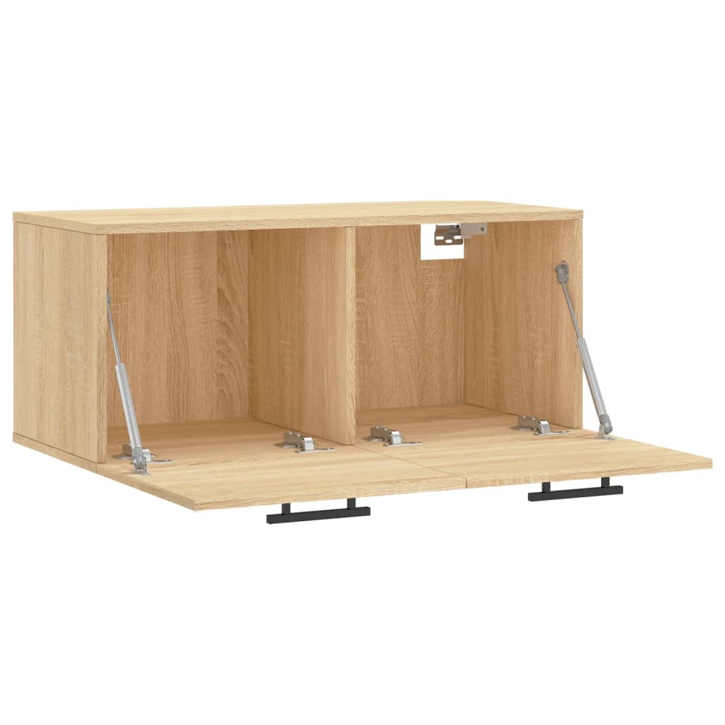 Wall Cabinet Sonoma Oak 80x36,5x35 cm Engineered Wood