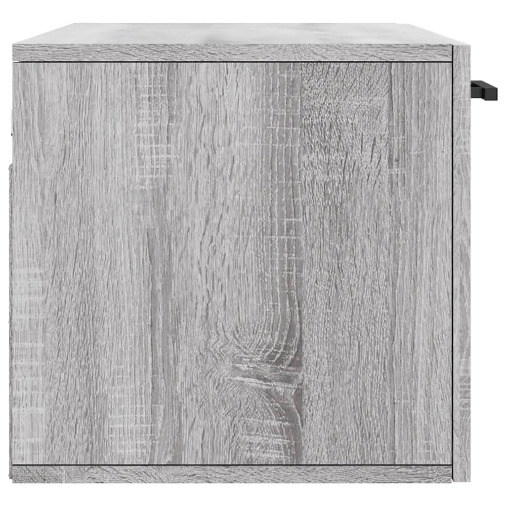 Wall Cabinet Grey Sonoma 80x36,5x35 cm Engineered Wood
