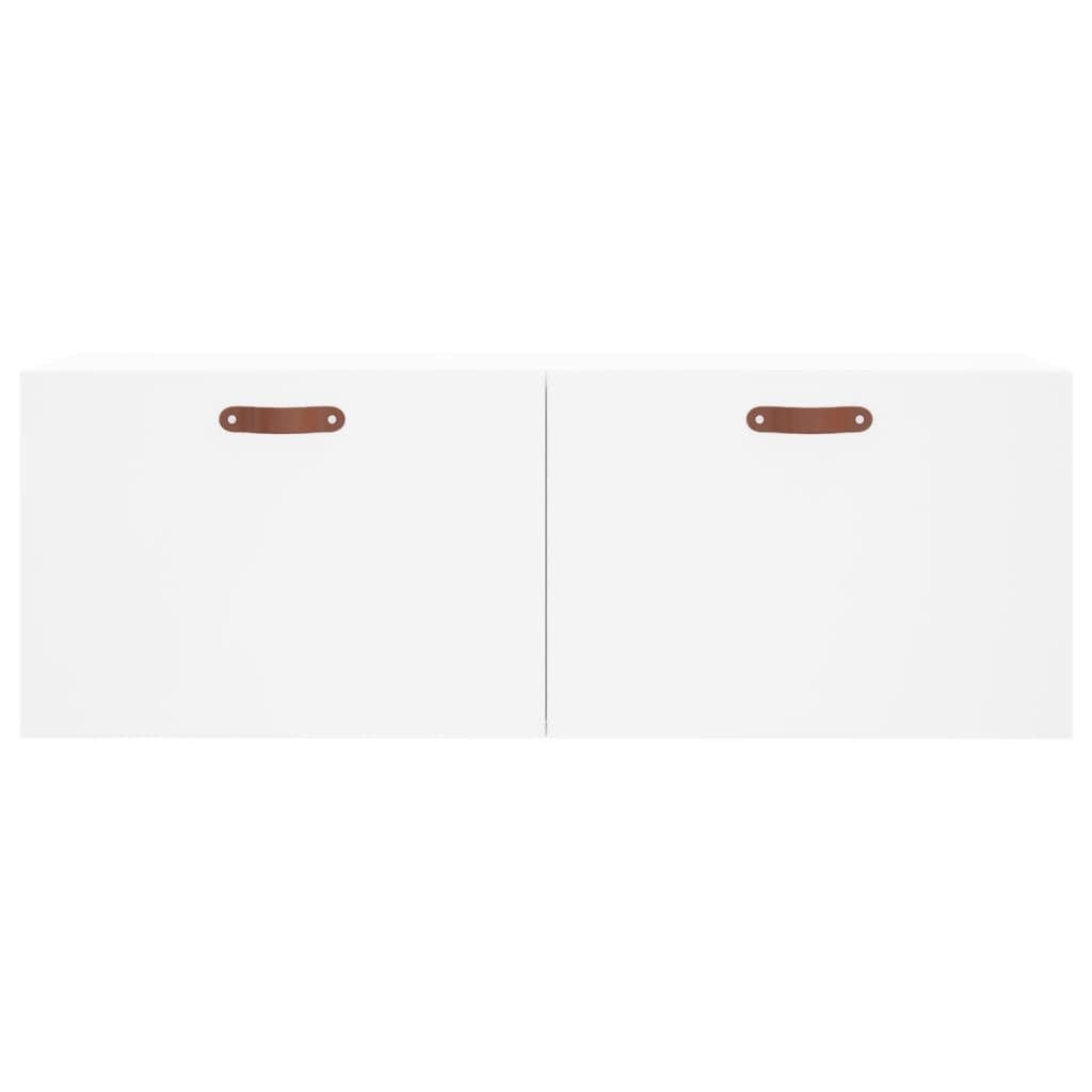 Wall Cabinet White 100x36,5x35 cm Engineered Wood