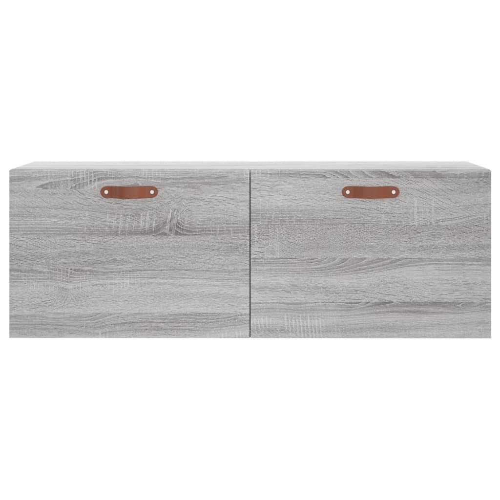 Wall Cabinet Grey Sonoma 100x36,5x35 cm Engineered Wood