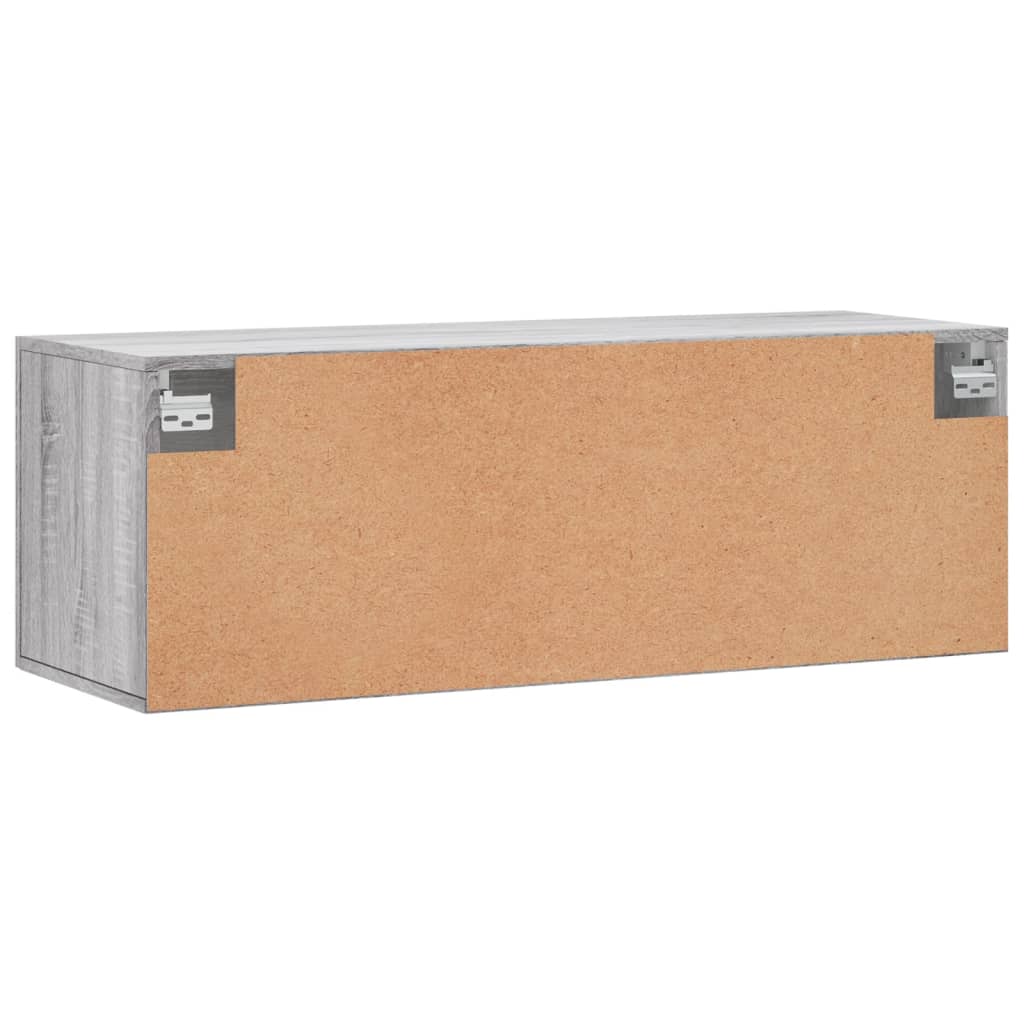Wall Cabinet Grey Sonoma 100x36,5x35 cm Engineered Wood