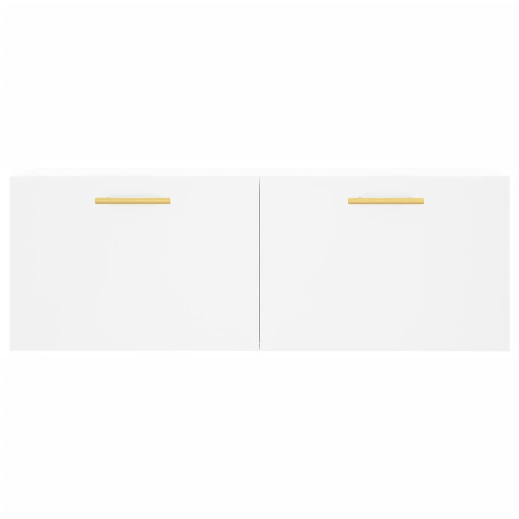 Wall Cabinet White 100x36.5x35 cm Engineered Wood