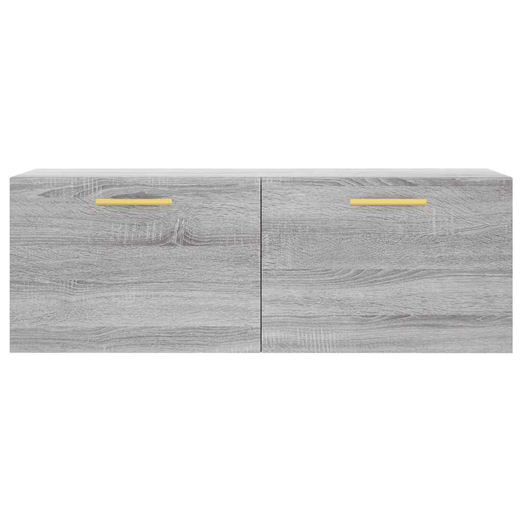 Wall Cabinet Grey Sonoma 100x36,5x35 cm Engineered Wood