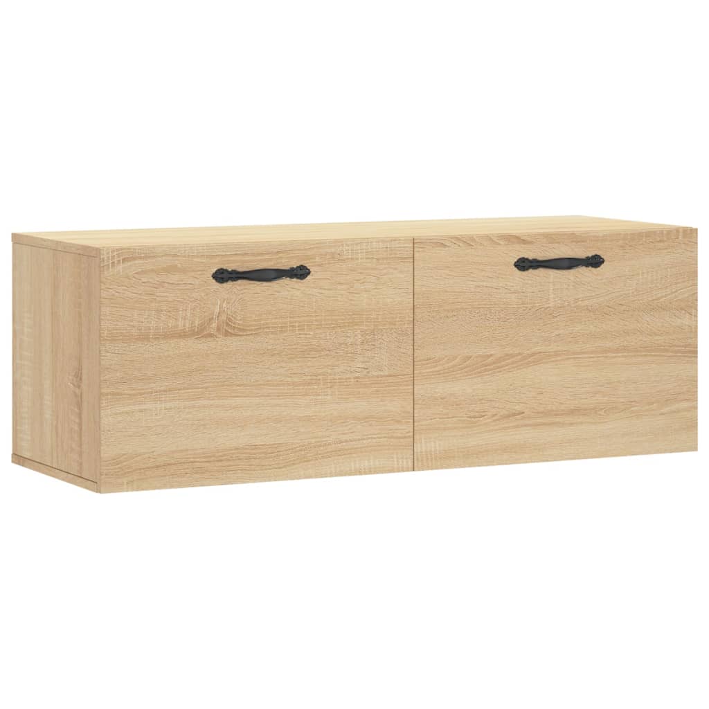 Wall Cabinet Sonoma Oak 100x36,5x35 cm Engineered Wood