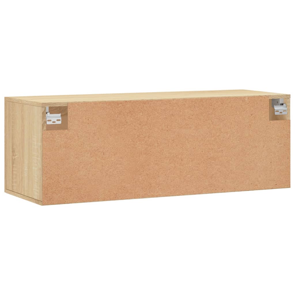 Wall Cabinet Sonoma Oak 100x36,5x35 cm Engineered Wood